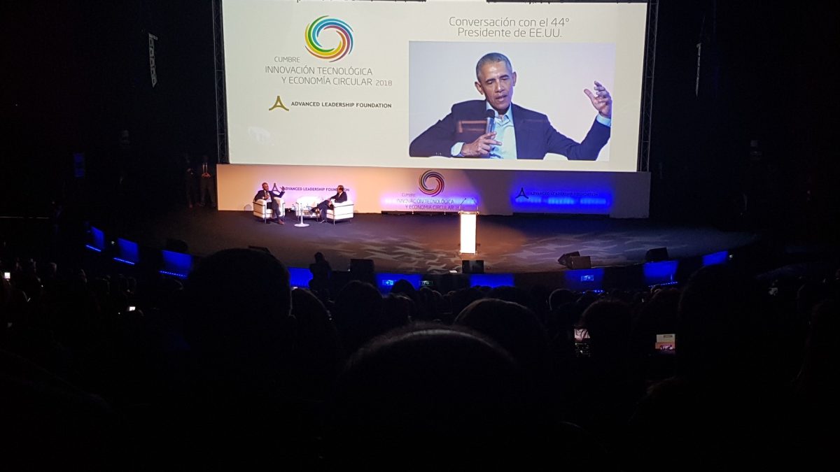 Hector Robles Obama Lider Cumbre innovacion economia circular